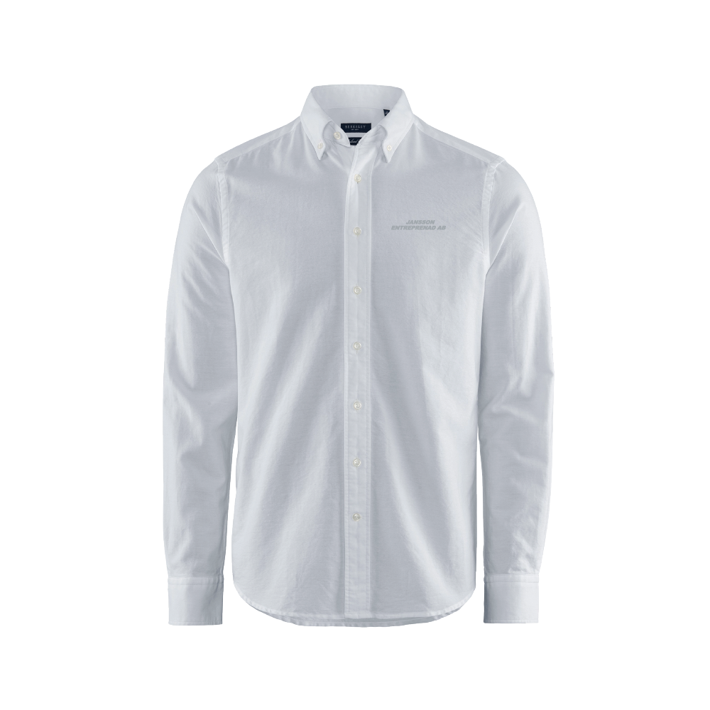 Porto Oxford Tailored Shirt White