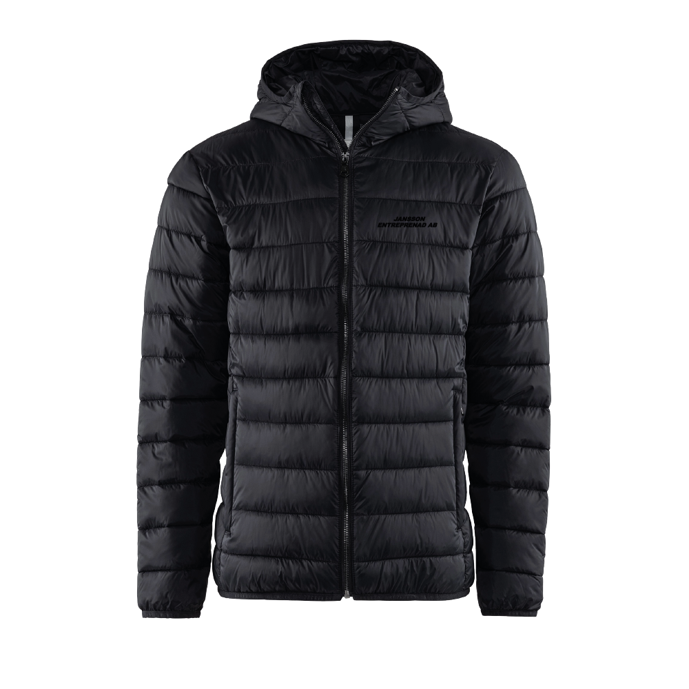 Alford Hooded Jacket Black