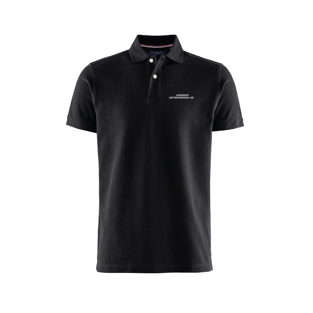 Camden Stretch Polo Black